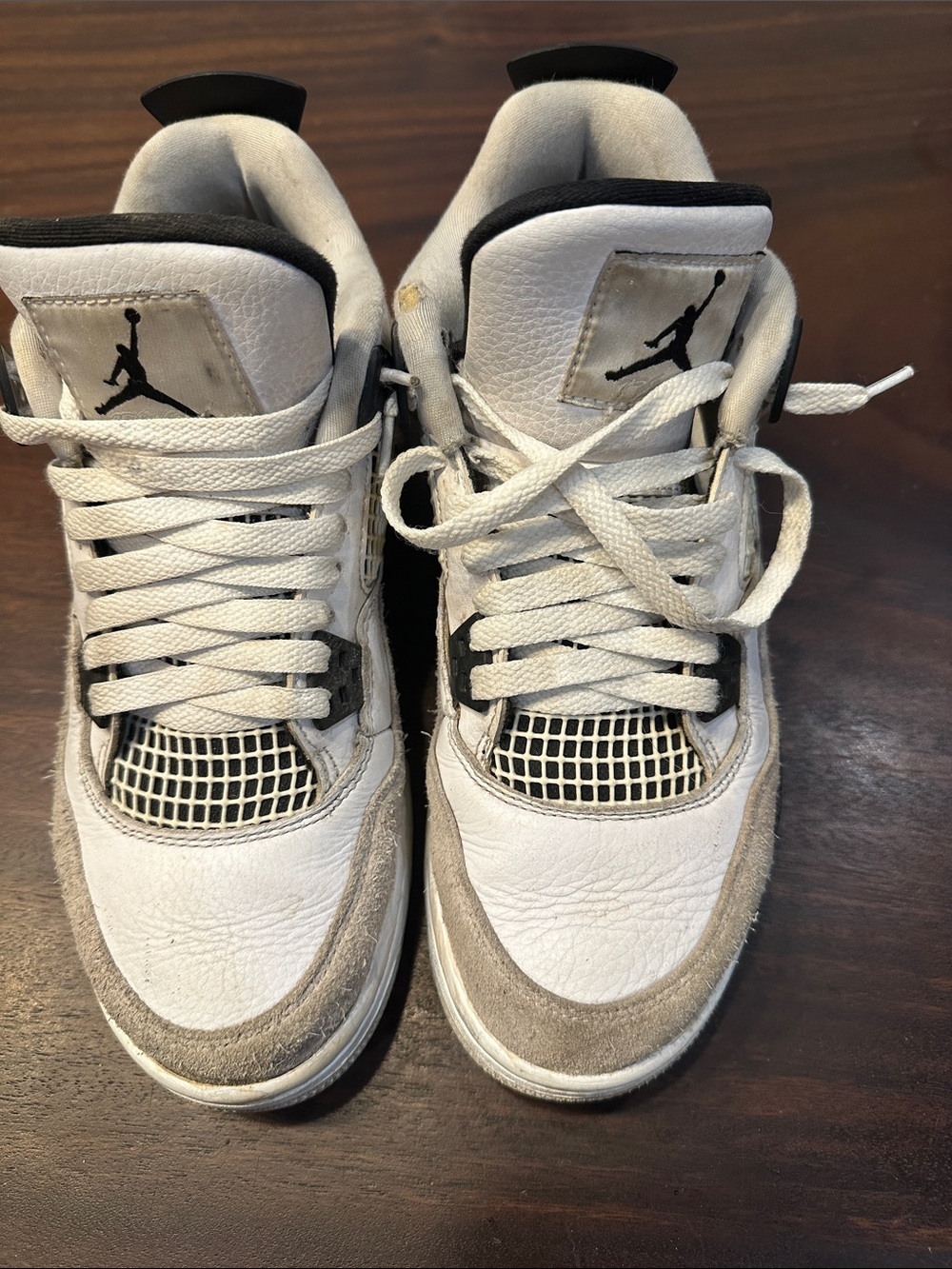 Air Jordan 4 Retro "Military Black", Size 7Y